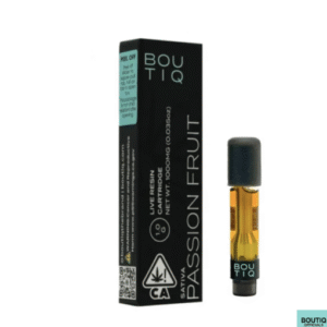 Boutiq Carts Passion Fruit – Live Resin Cartridge 1-Gram (sativa)