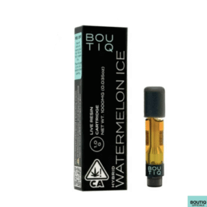 Boutiq Carts Watermelon Ice – Live Resin Cartridge 1-Gram (hybrid)